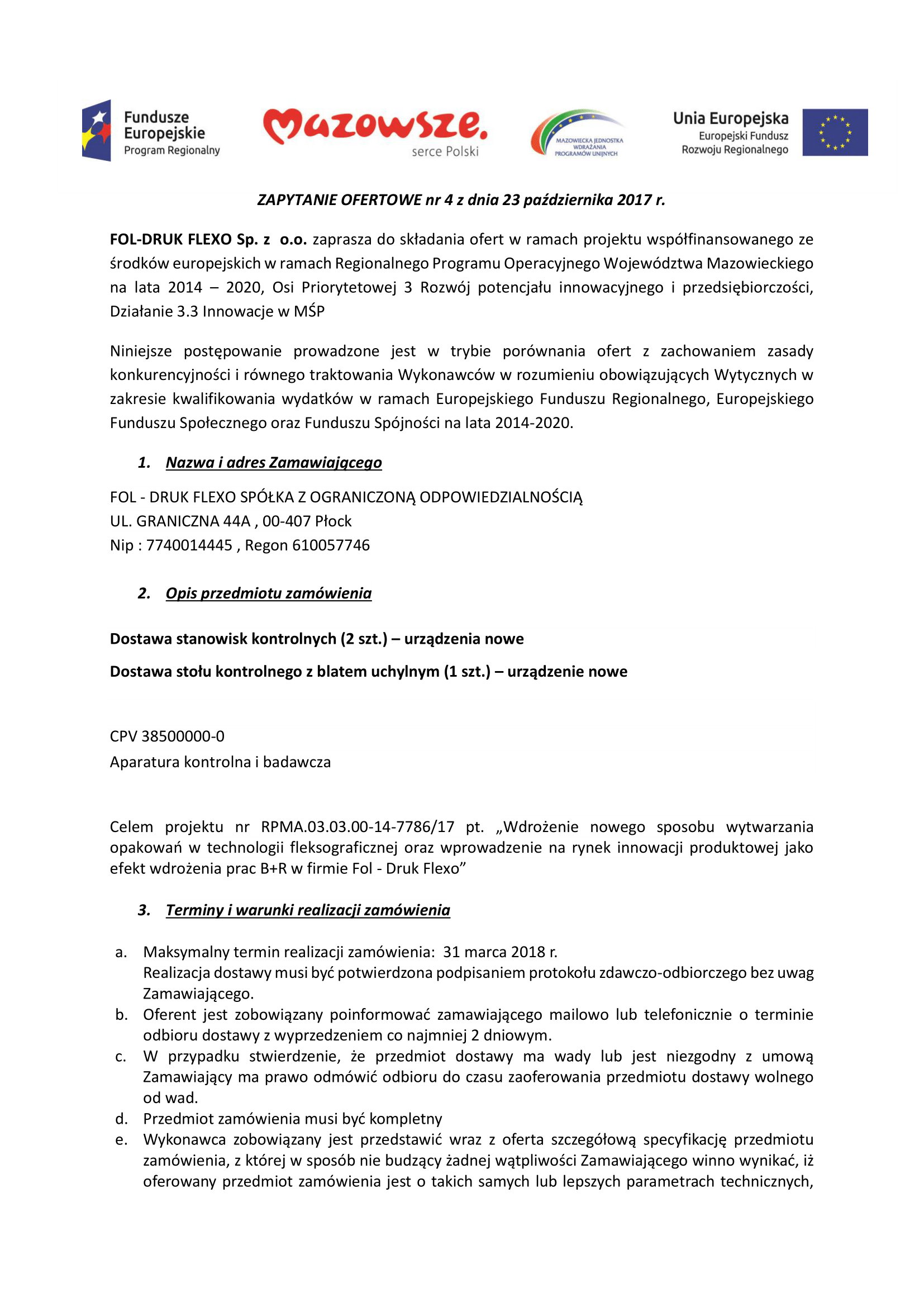 Zapytanie nr 4, strona 1